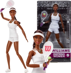 Barbie Venus Williams tenisová panenka Inspiring Women