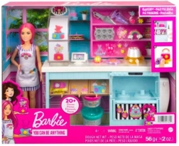 Barbie cukrárna – herní set s panenkou