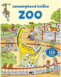 Samolepková knížka zoo