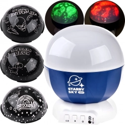 Projektor hvězdné oblohy s motivy Dinozaurů a Halloween