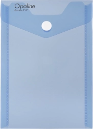 Psaníčko s drukem A6 na výšku Opaline modré