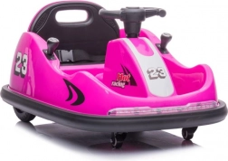 Elektrické dětské autíčko nárazník růžové