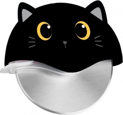 Kráječ na pizzu s kočkou