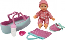 Měkké miminko s přenosnou taškou 30 cm