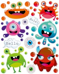 Naprasowanky Potworky velký arch