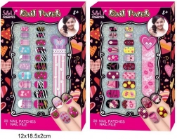 Sada pro zdobení nehtů s pilníkem