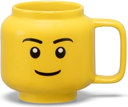 Lego keramický hrnek 255 ml – hlava minifigurky chlapec