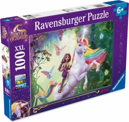 Puzzle XXL 100 dílků – UNICORN ACADEMY (Akademie jednorožců) od Ravensburger