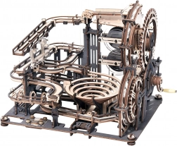 ROKR Marble Night City - Dřevěná 3D Kuličková Dráha