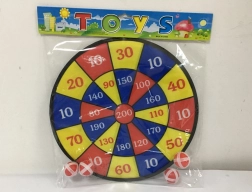 Terč na suchý zip se čtyřmi kuličkami