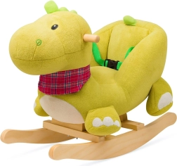 Houpací plyšový dinosaurus s melodií Baby Mix