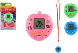 Elektronické virtuální zvířátko se šňůrkou – kapesní tamagotchi pro děti