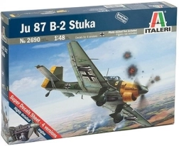 Model letadla Junkers JU-87 B Stuka Bitva o Británii