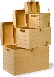 Truhla na poklady – sada 3 kusů ze dřeva