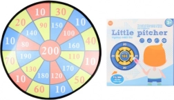 Velký terč s míčky na suchý zip