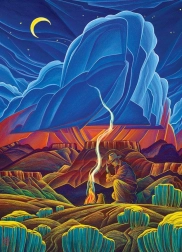 Puzzle Po celou noc 1000 dílků od cobble hill