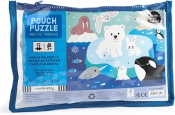 Mudpuppy puzzle v taštičce Lední přátelé – 12 dílků