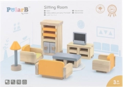 Dřevěný nábytek do domečku pro panenky PolarB od Viga