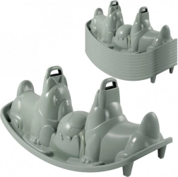 Dvojitá houpačka pejsek z recyklovaného plastu