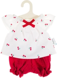 Mušelínová sada pro panenky 32 cm s třešničkami