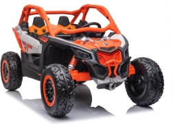 Dětské elektrické auto Buggy Can-Am RS Oranžové 4x4
