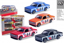 Kovové závodní auto 10 cm