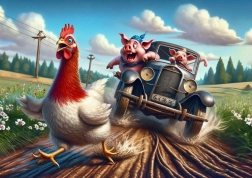 Puzzle ART Útěk 200 dílků