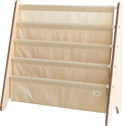 3 Sprouts stojan na knížky recycled solid/beige