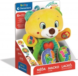 Interaktivní plyšový medvídek Knoflík BABY CLEMENTONI CZ/SK/HU