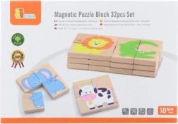 Viga Magnetické Puzzle Zvířata