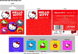 Sada odznaků Hello Kitty – 5 ks
