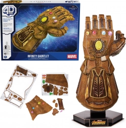Puzzle 4D Build MARVEL Infinity Gauntlet 3D model k sestavení 49 cm
