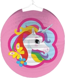 Lampión s motivem jednorožce