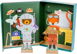 Magnetické puzzle zvířátka Petit Collage