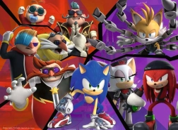 Ravensburger dětské puzzle Sonic Prime 100 dílků