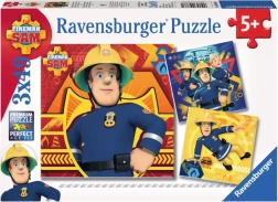 Ravensburger puzzle Požárník SAM – 3×49 dílků