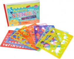 Velká sada šablon v praktickém pouzdře