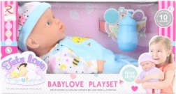 Miminko 30 cm se zvuky a doplňky