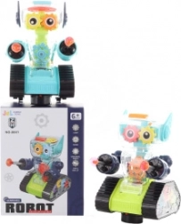 Interaktivní robot na baterie