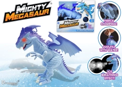 Mighty Megasaur ledový dýchající chodící drak na baterie