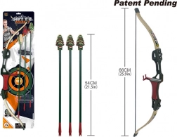 Dětský lukostřelecký set se šípy s přísavkou