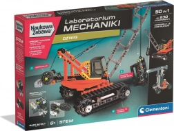clementoni laboratorium mechaniky – pásový jeřáb stavebnice
