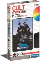 Puzzle CLEMENTONI Cult Movies: Bratři Bluesovi 500 dílků