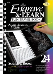 ROYAL & LANGNICKEL škrabací blok – divoká zvířata Severní Ameriky