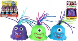 Plastová příšerka s přísavkou 7 cm se světlem a zvukem