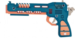 Dřevěné 3D puzzle - vlk s vystřelovacími gumičkami