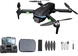 Skládací dron s detekcí překážek a wi‑fi kamerou 720p, rc ovládání