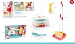Interaktivní úklidová sada s robotickým vysavačem pro děti