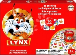 EDUCA Hra Lynx - Junior, 70 obrázků