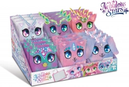 Nebulous Stars huňatý mini deníček 8 × 11 cm